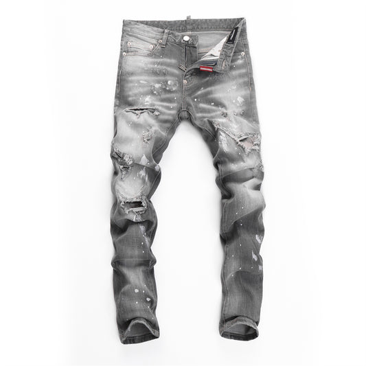 DSQ2 Jeans Paint Gray