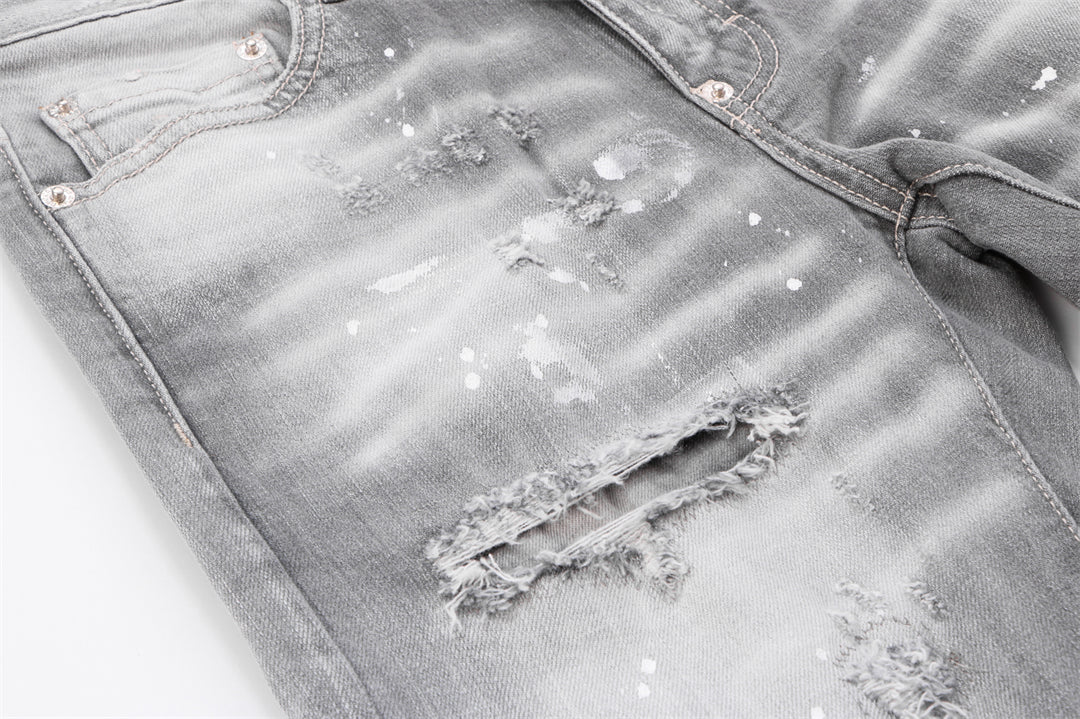 DSQ2 Jeans Paint Gray