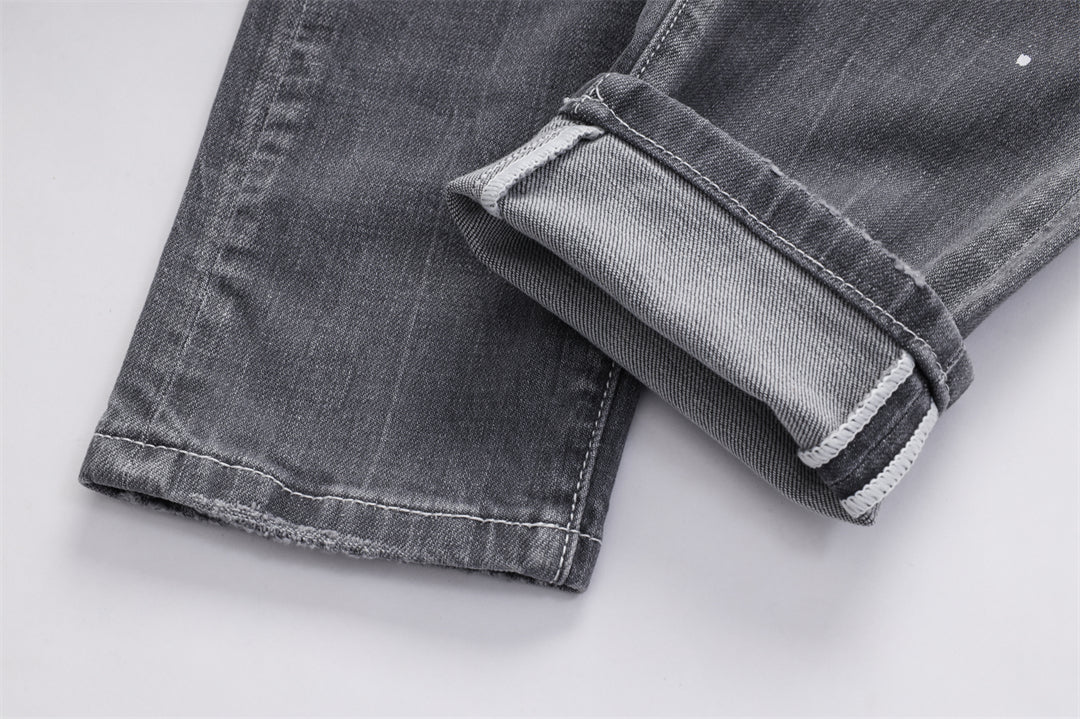 DSQ2 Jeans Ripped Gray