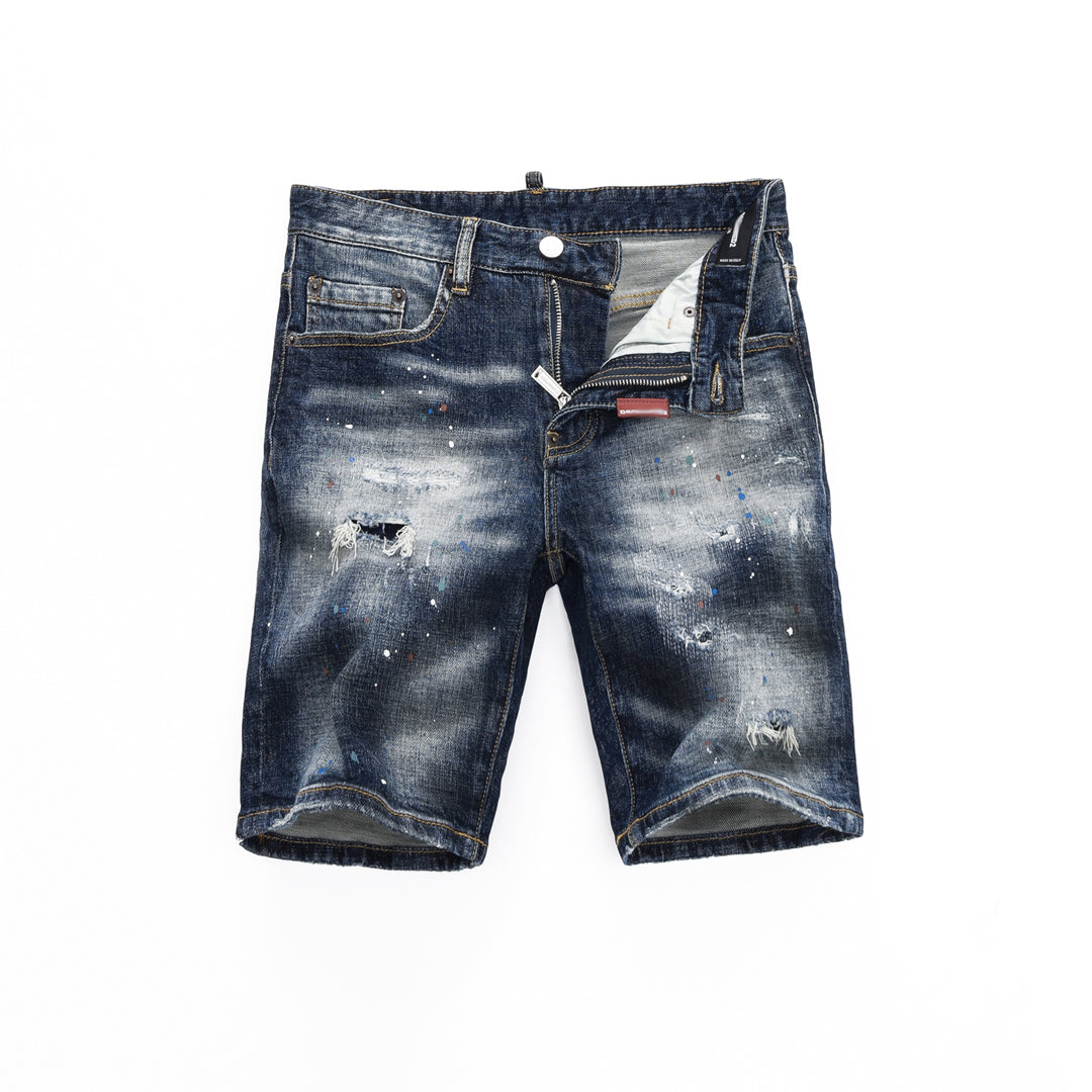 DSQ2 Print Short Jeans