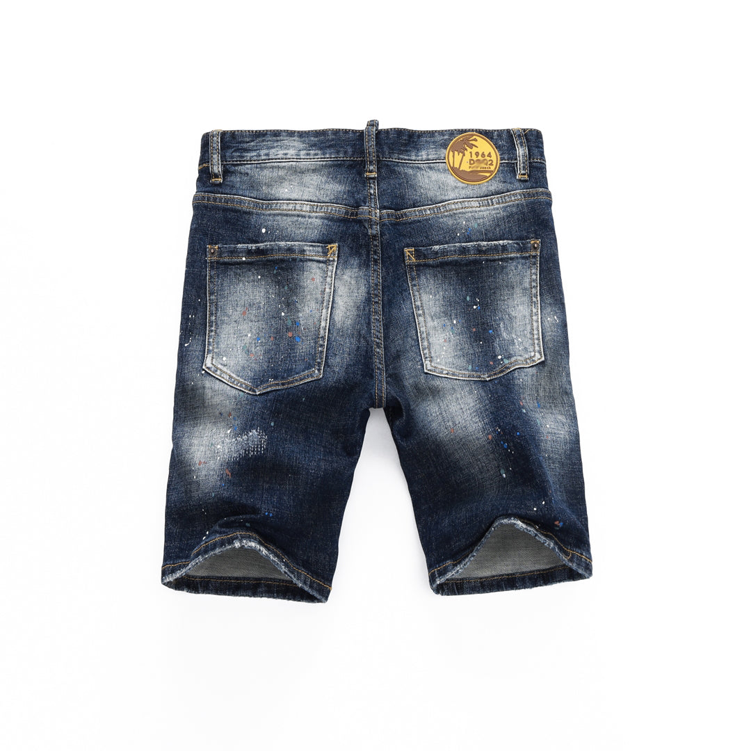 DSQ2 Print Short Jeans