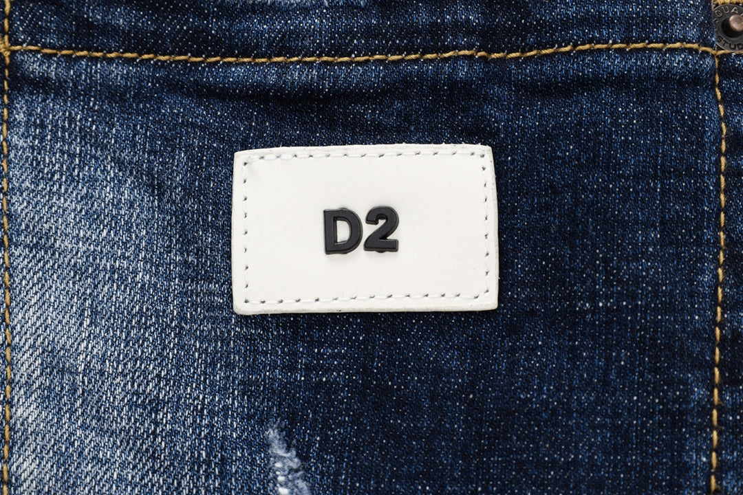 DSQ2 Print Short Jeans