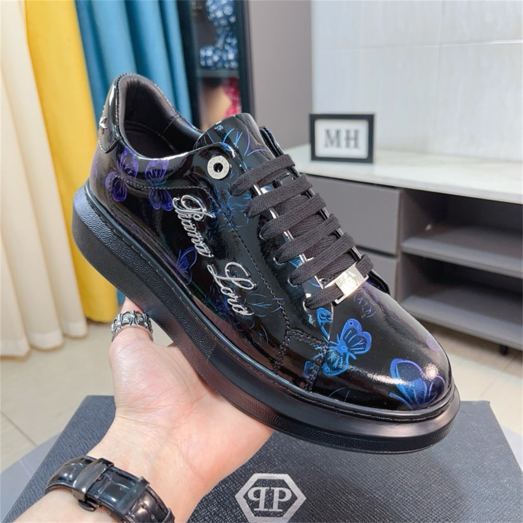 PP Casual Fashion Skull Sneakers