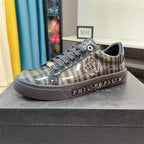 PP Casual Fashion Skull Sneakers