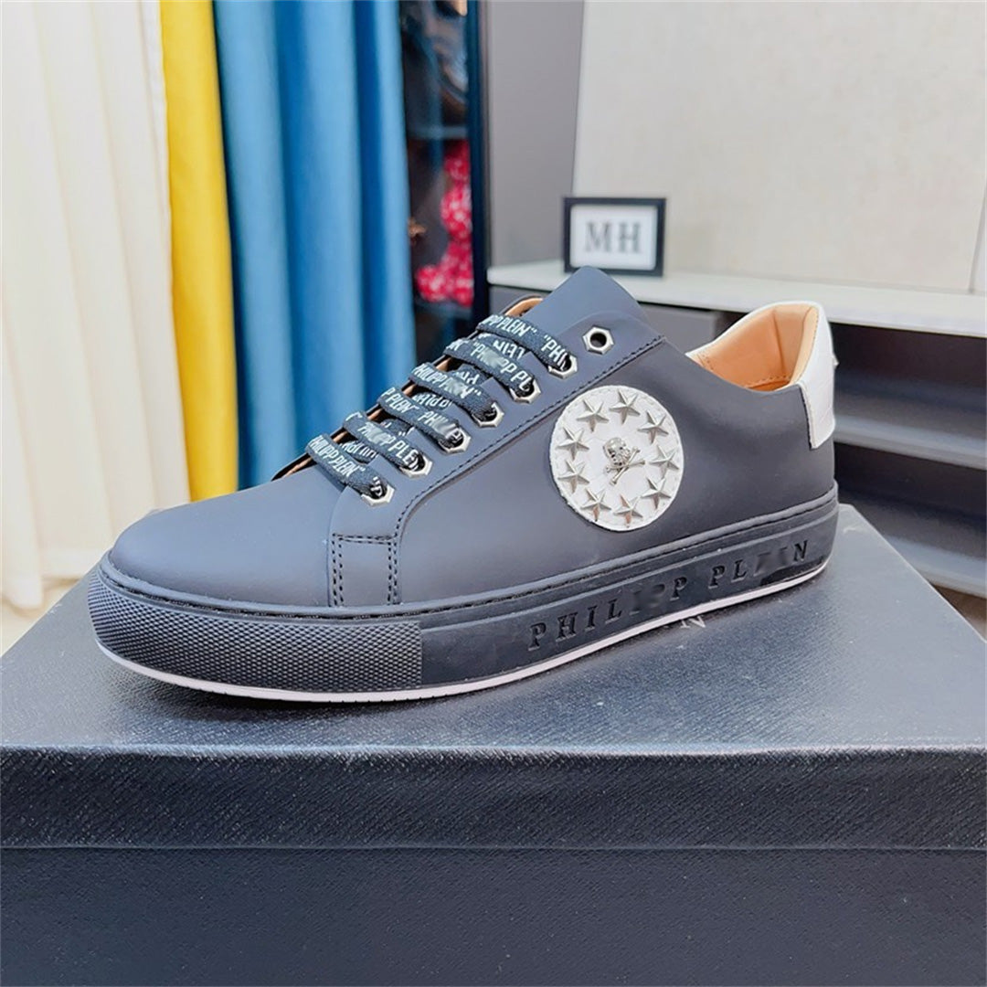 PP Casual Fashion Skull Sneakers