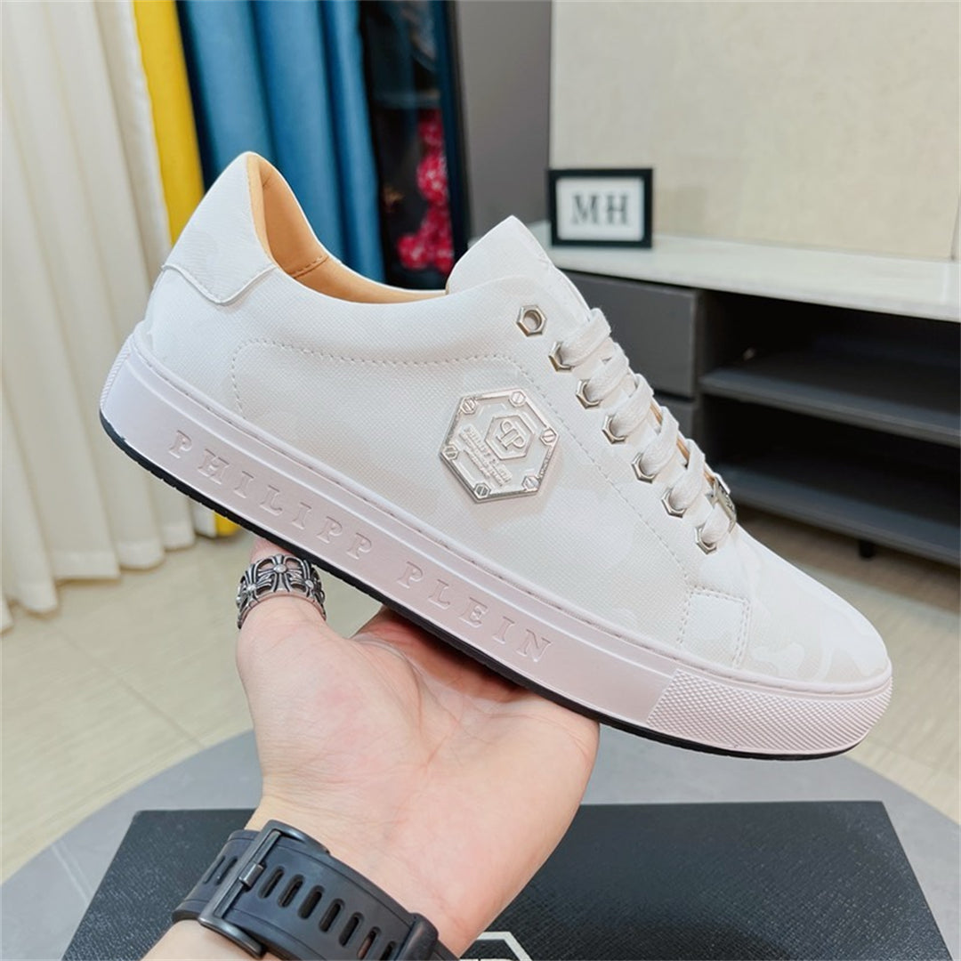 PP Casual Fashion Skull Sneakers