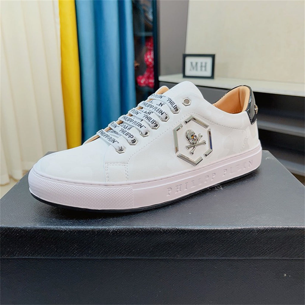 PP Casual Fashion Skull Sneakers