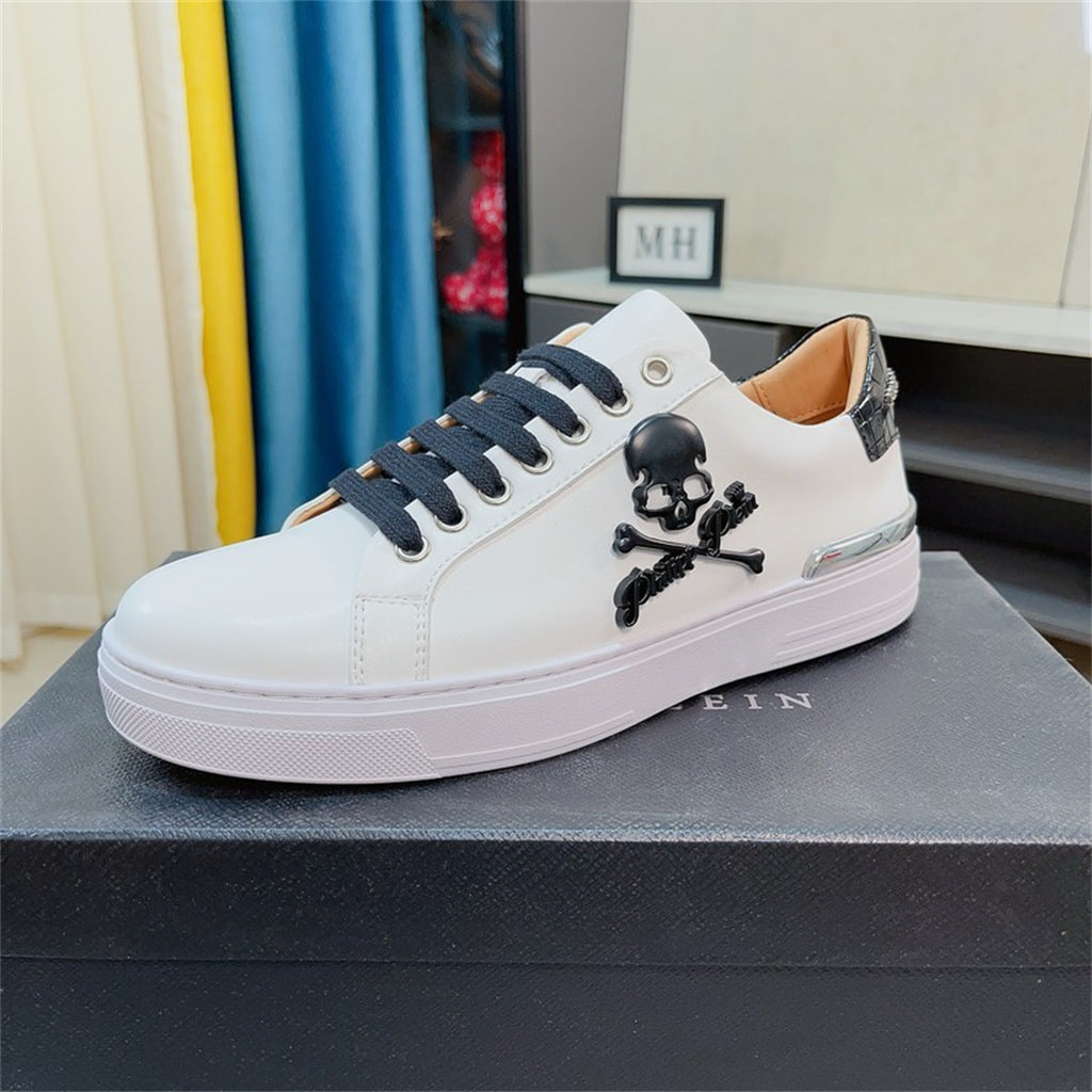 PP Casual Fashion Skull Sneakers