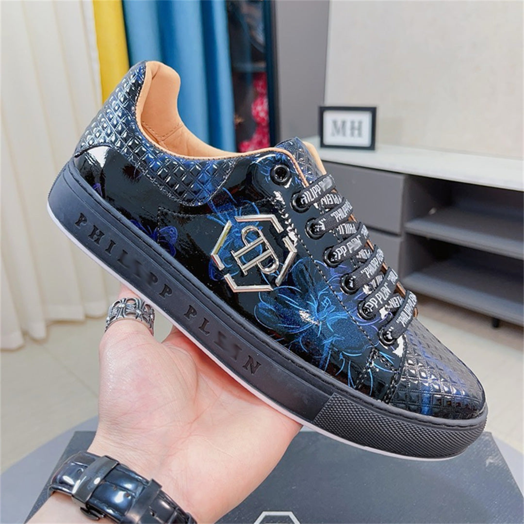 PP Casual Fashion Skull Sneakers