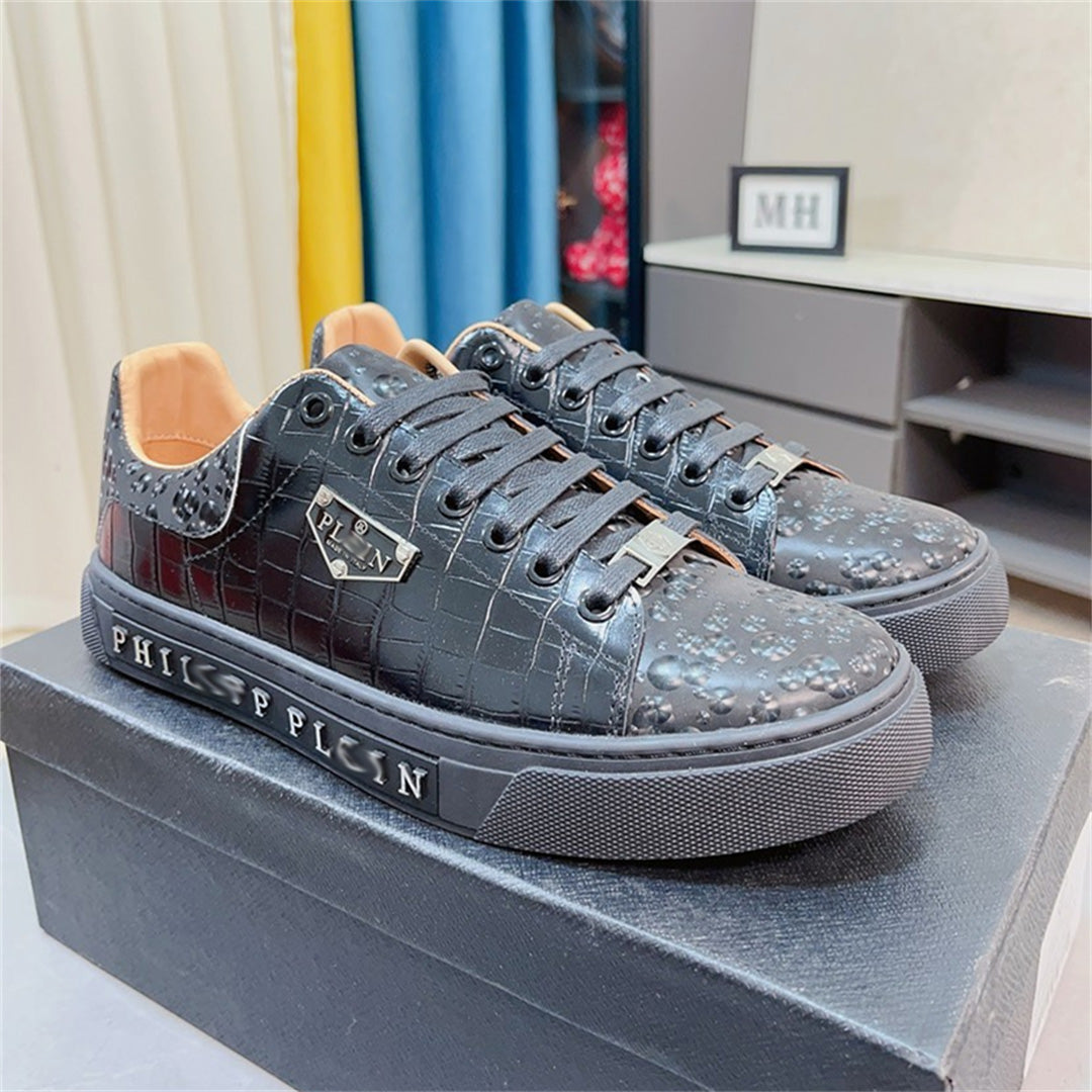 PP Casual Fashion Skull Sneakers