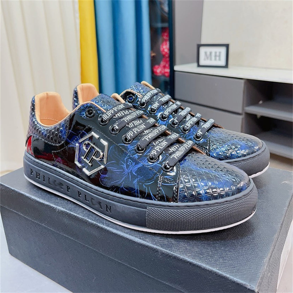 PP Casual Fashion Skull Sneakers