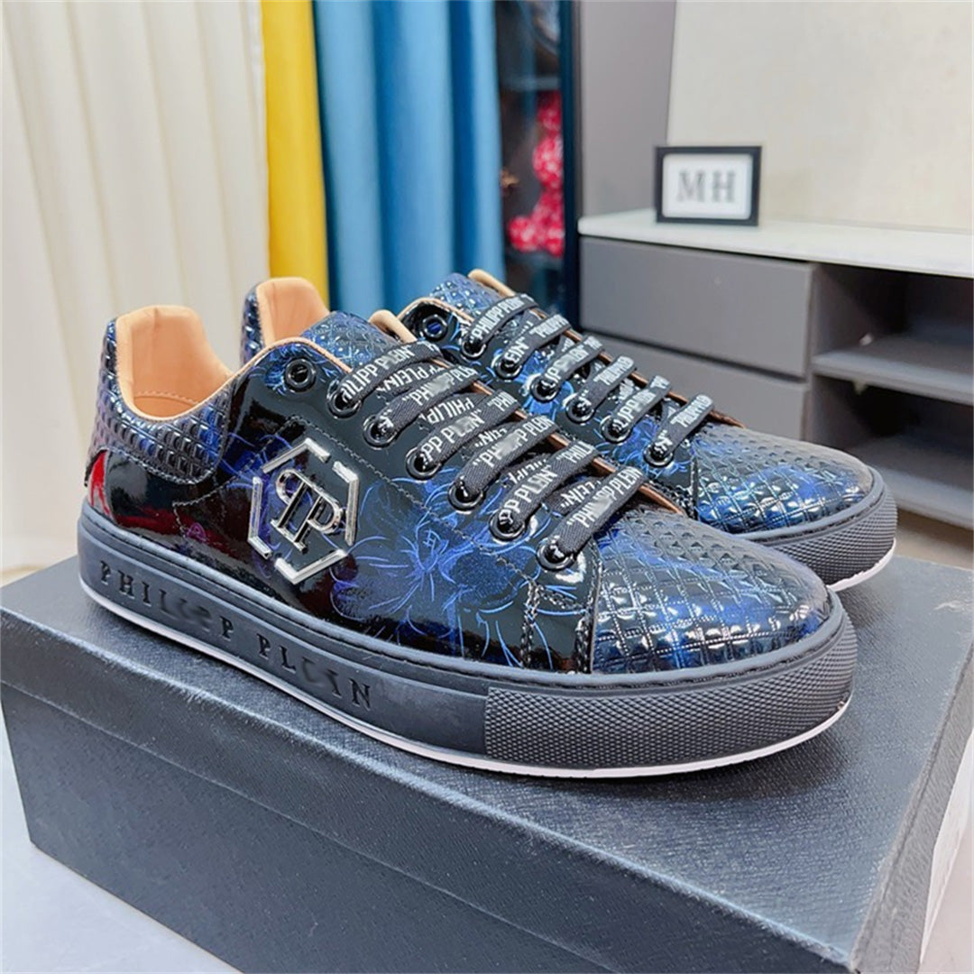 PP Casual Fashion Skull Sneakers