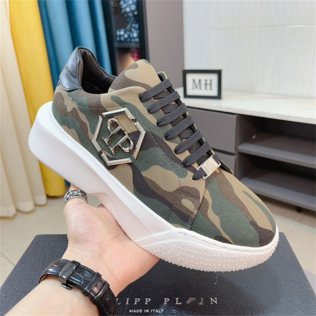 PP Casual Fashion Skull Sneakers