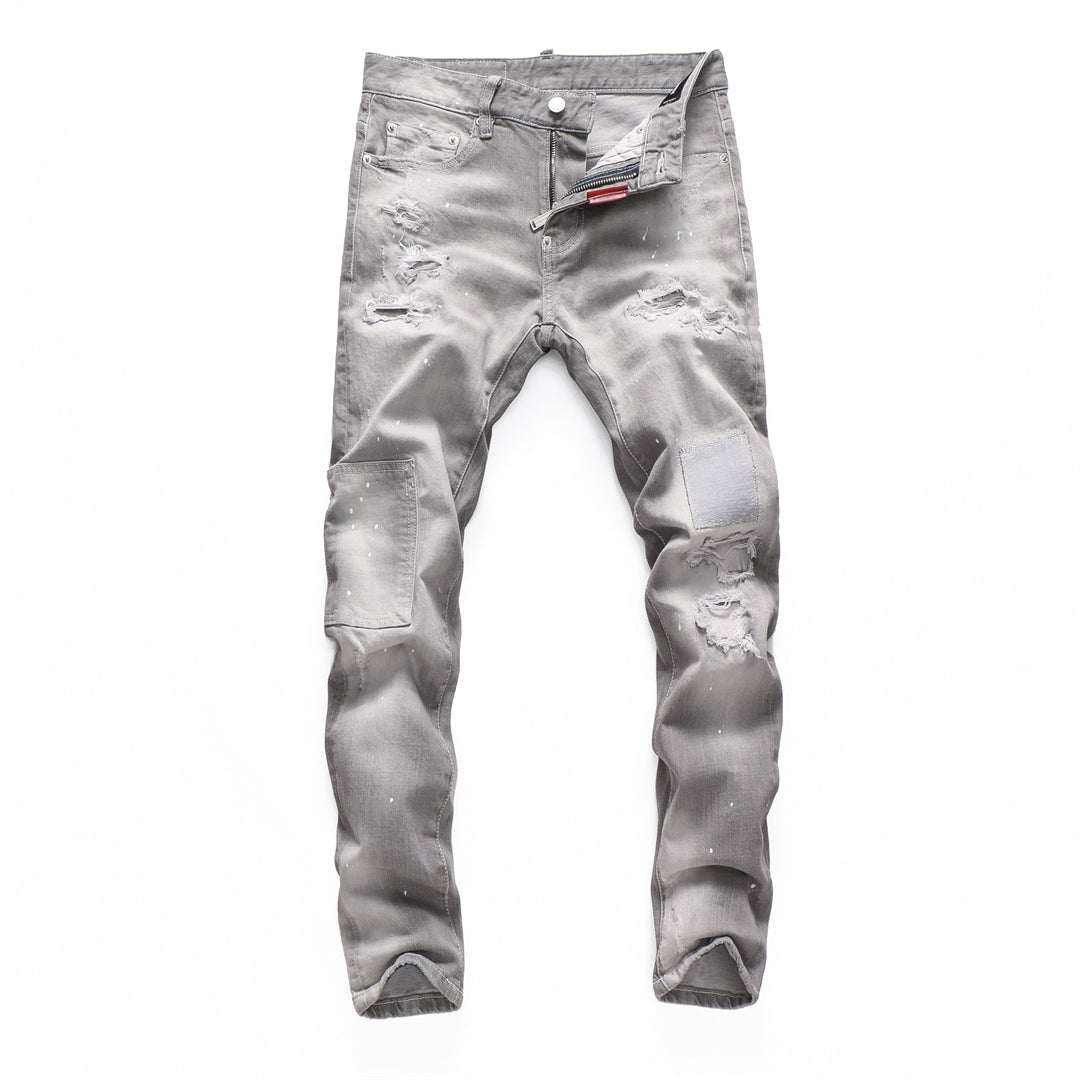 DSQ2 Jeans Ripped Gray