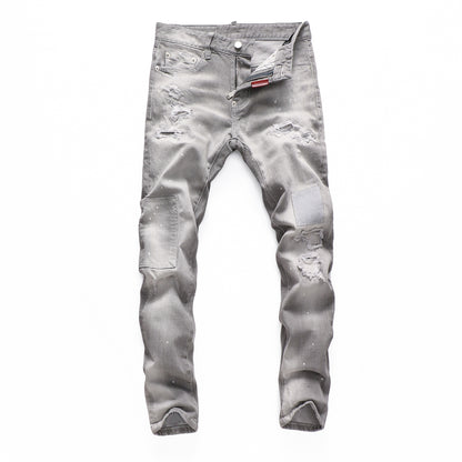 DSQ2 Jeans Ripped Gray