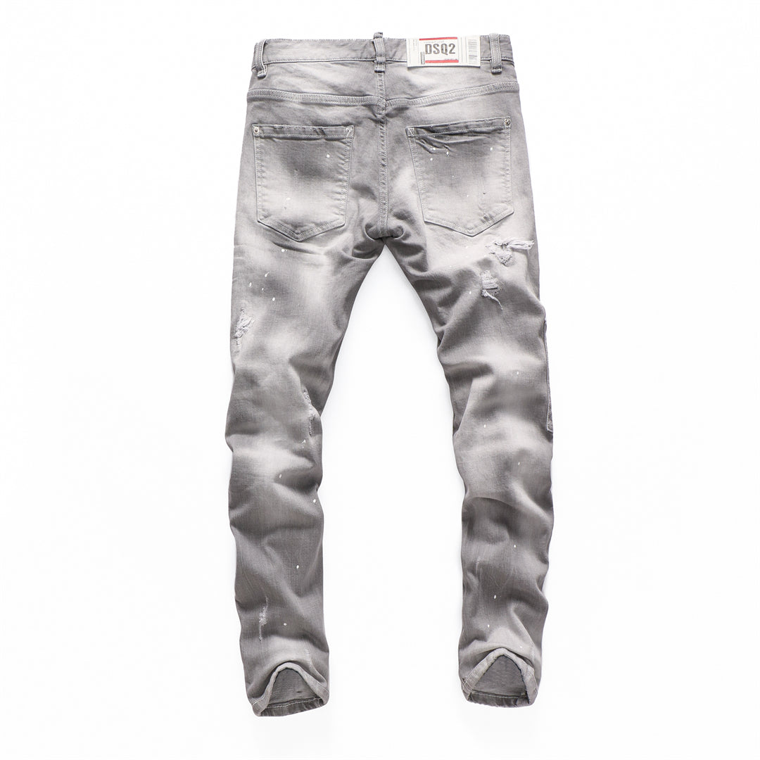 DSQ2 Jeans Ripped Gray