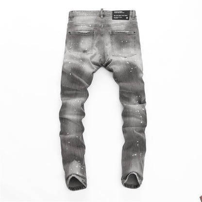 DSQ2 Jeans Ripped Gray