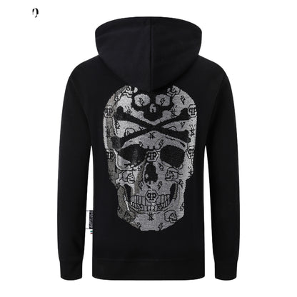 PHILIP Hoodie Back Skull