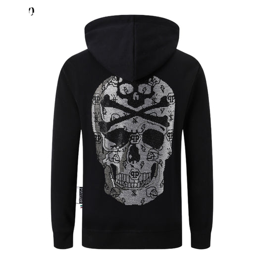 PHILIP Hoodie Back Skull