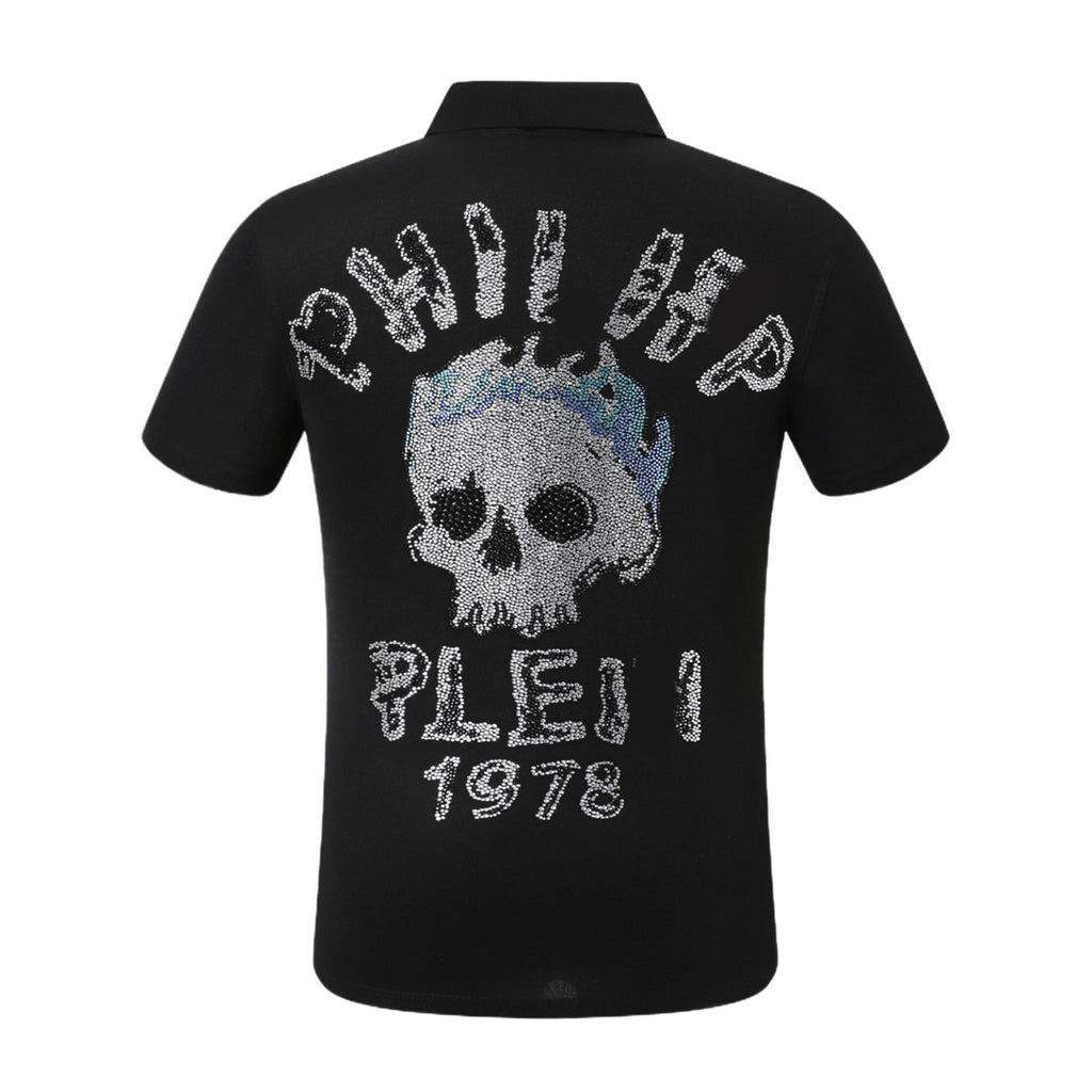 PP Polo shirt Crystal Skull