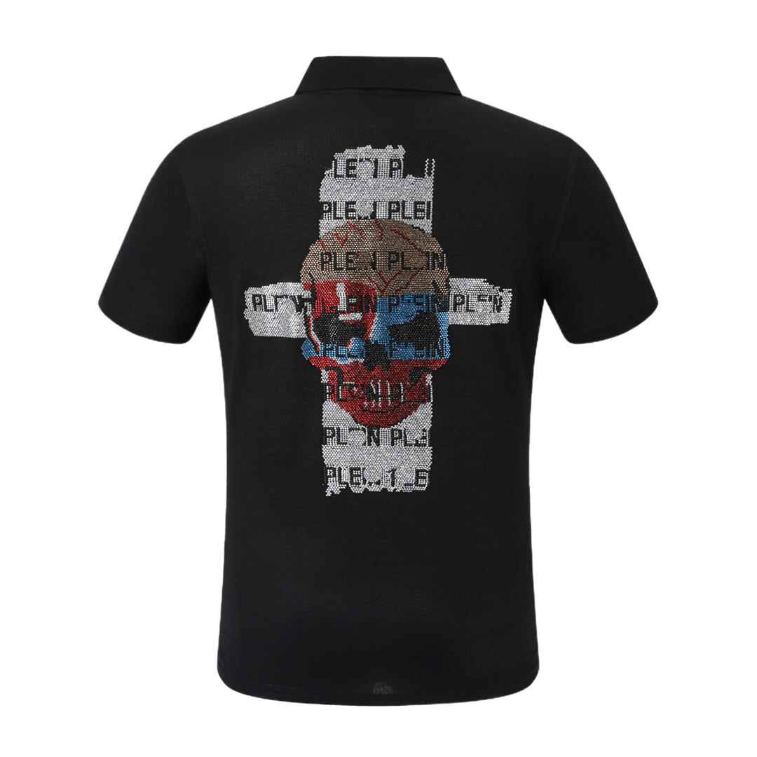 PHILIP Polo shirt Crystal Skull