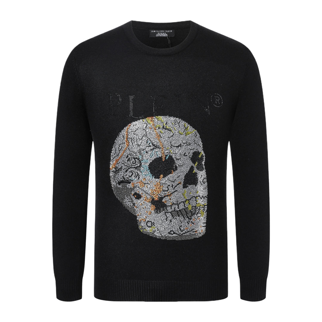 PHILIP Wool Sweatshirt Skull