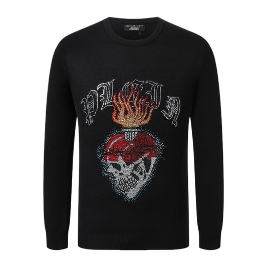 PHILIP Wool Sweatshirt Skull