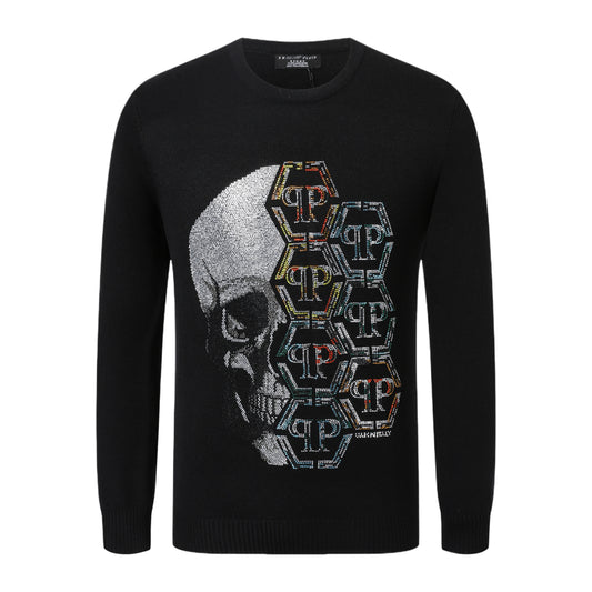 PHILIP Wool Sweatshirt Skull