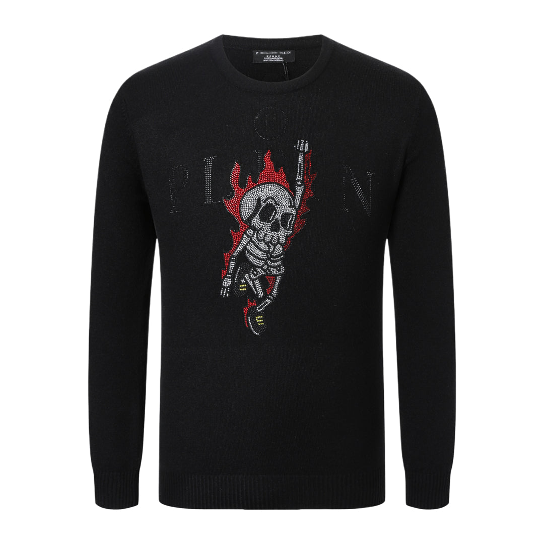 PP Wool Sweatshirt Skull
