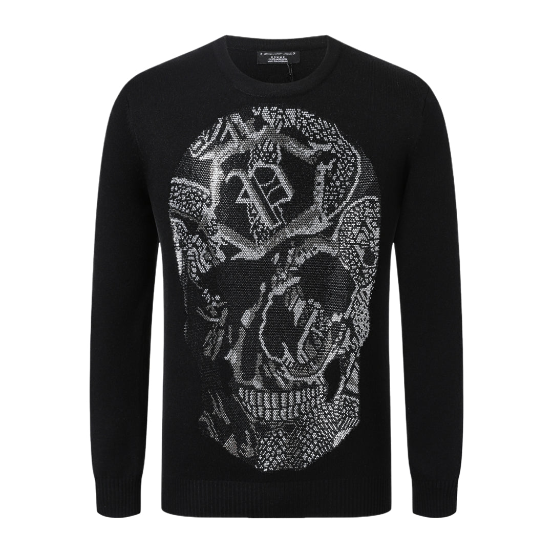 PHILIP Wool Sweatshirt Skull