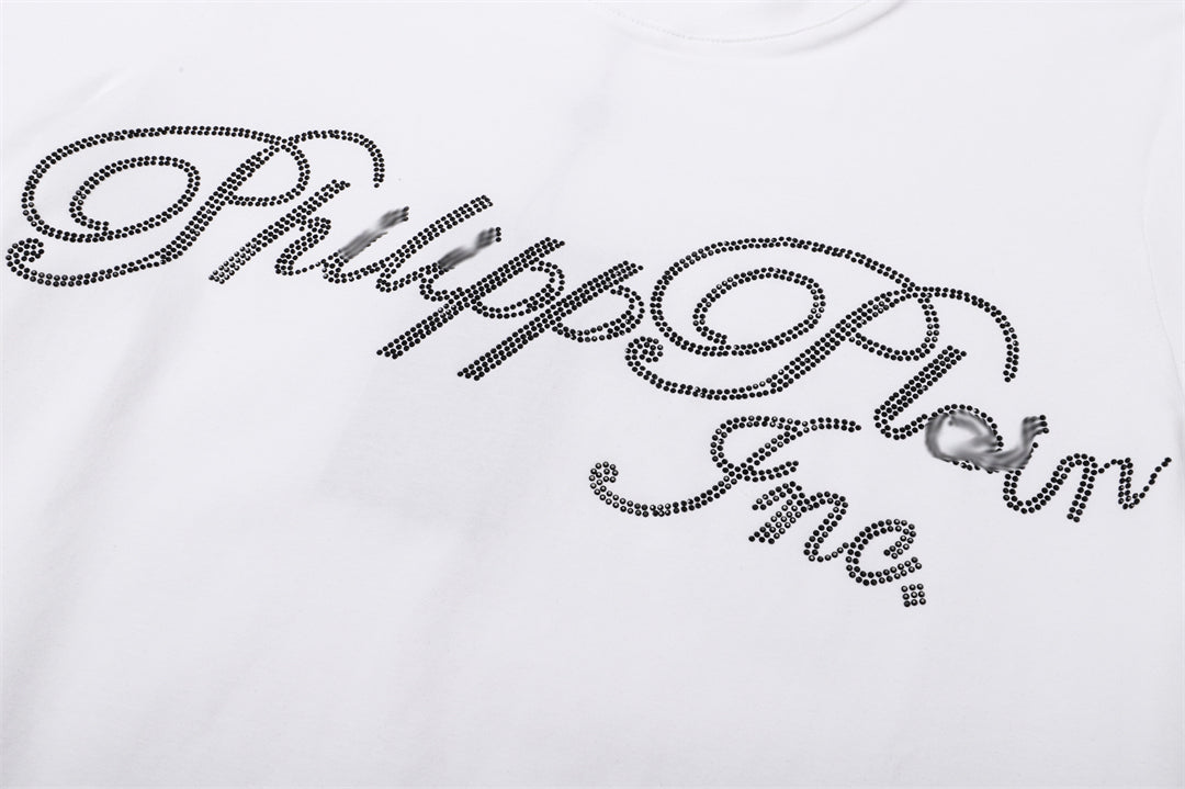 Philip T-shirt Crystal Letter