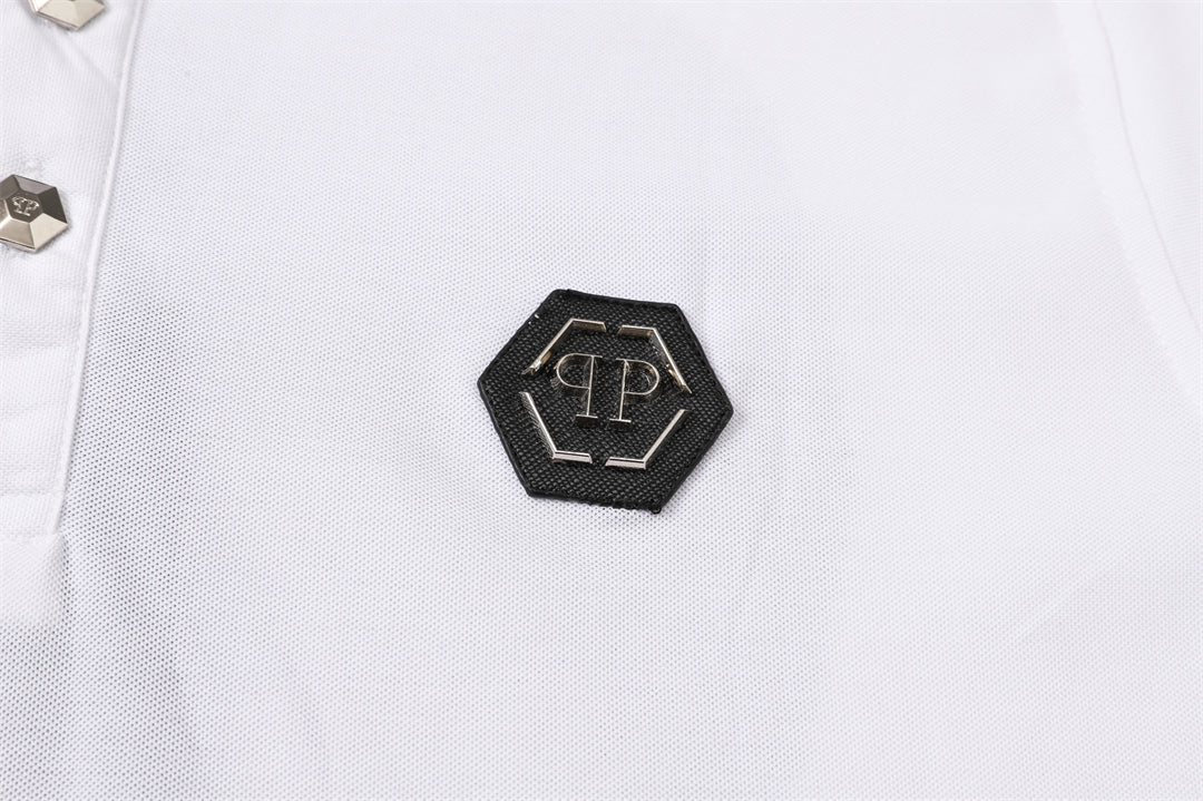 PP Polo shirt Crystal Skull