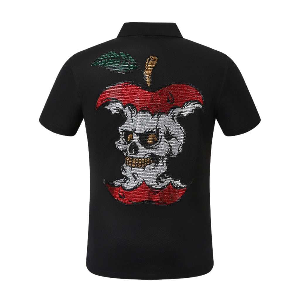 PP Polo shirt Crystal Skull