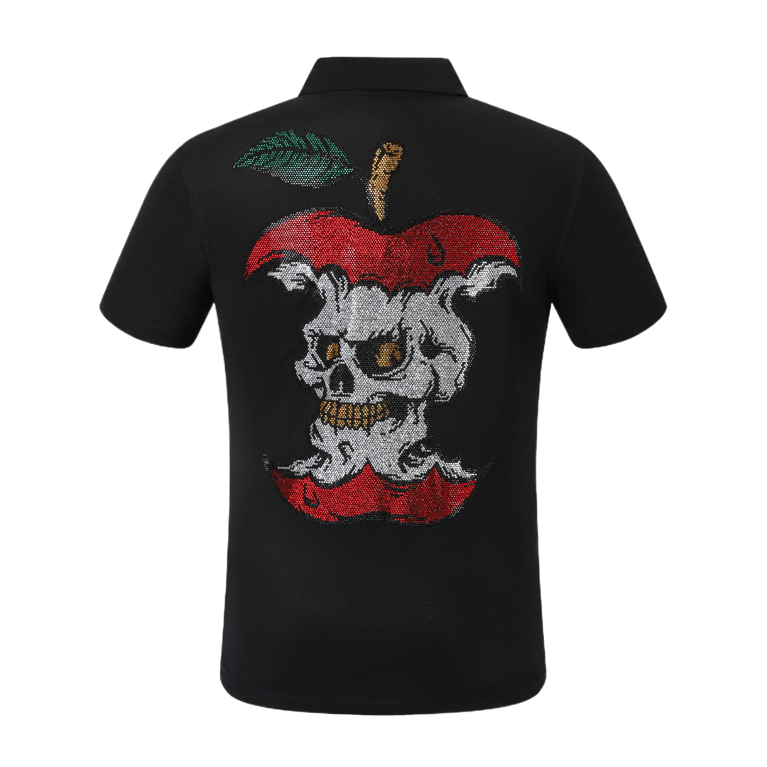 PP Polo shirt Crystal Skull