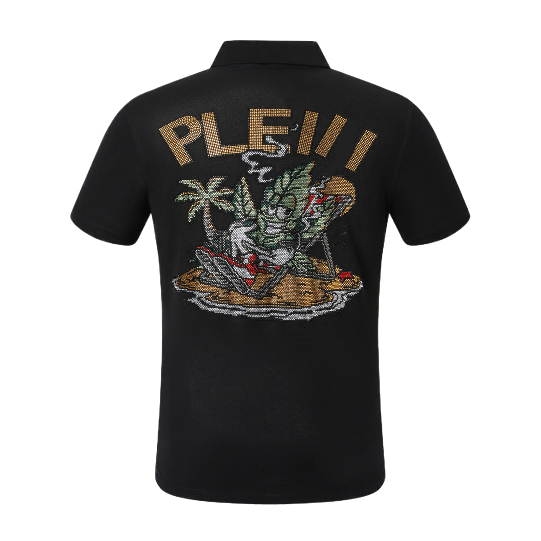 PP Polo shirt Crystal Island