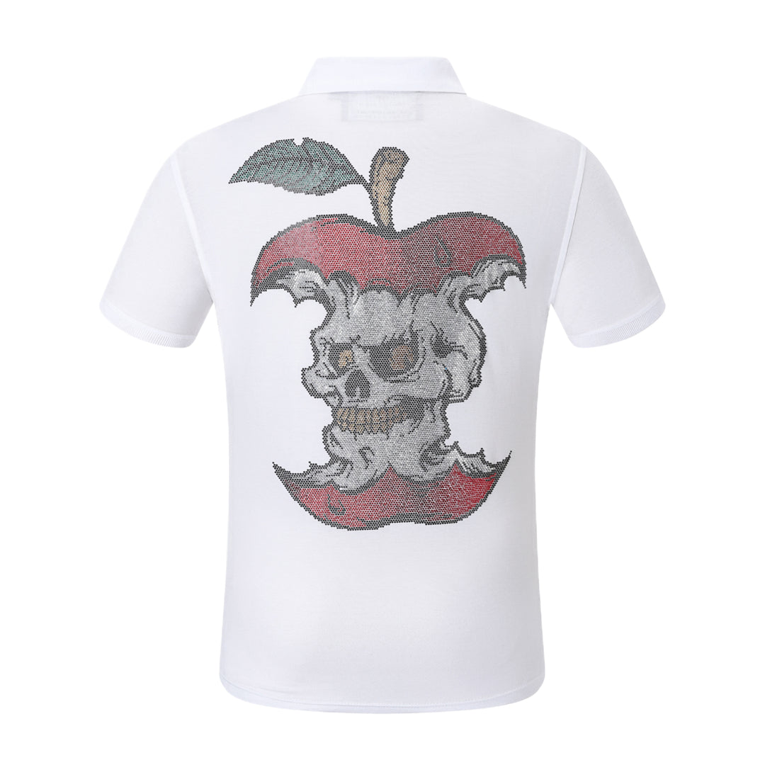 PHILIP Polo shirt Crystal Skull