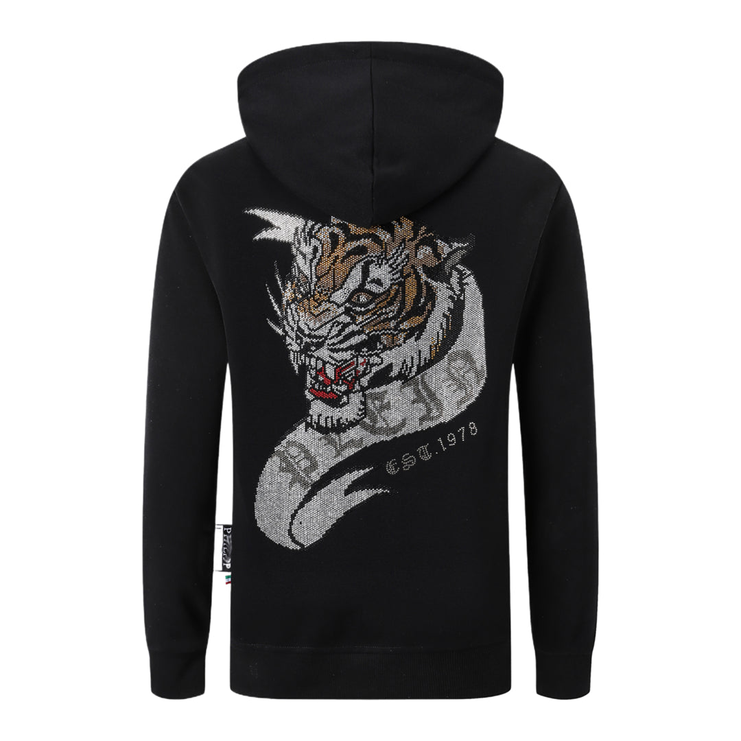 PHILIP Hoodie Back Tiger