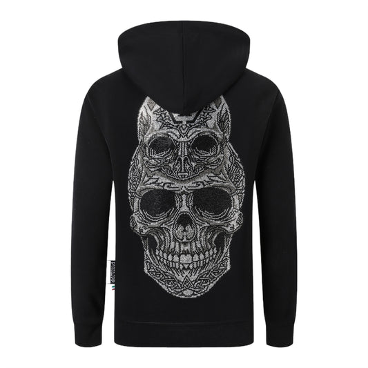 PHILIP Hoodie Back Skull