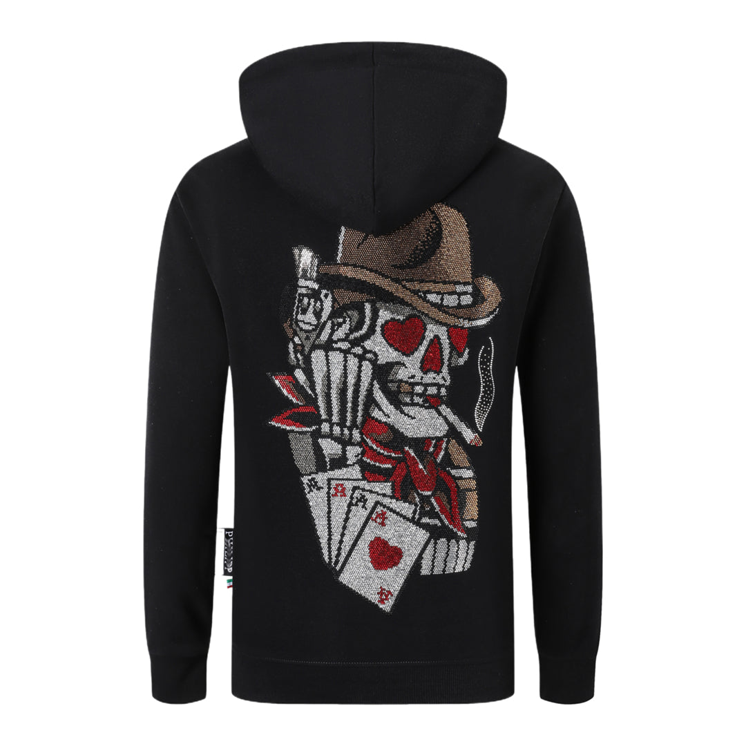 PHILIP Hoodie Back Skull