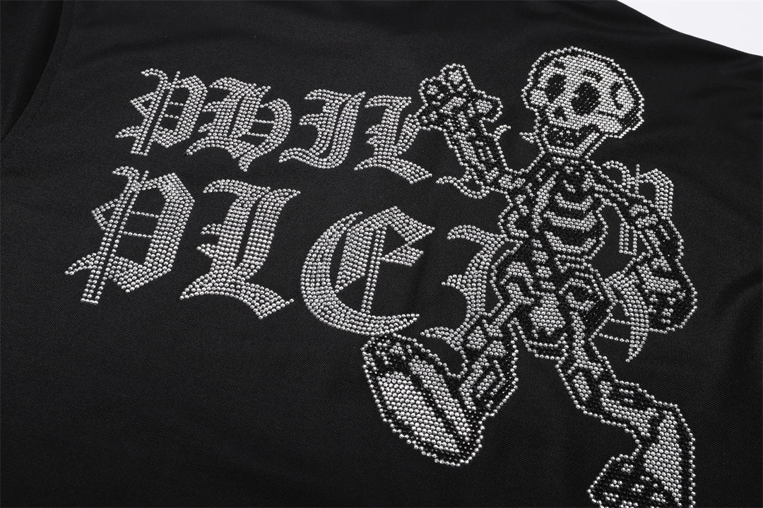 PP Polo shirt Crystal Skull
