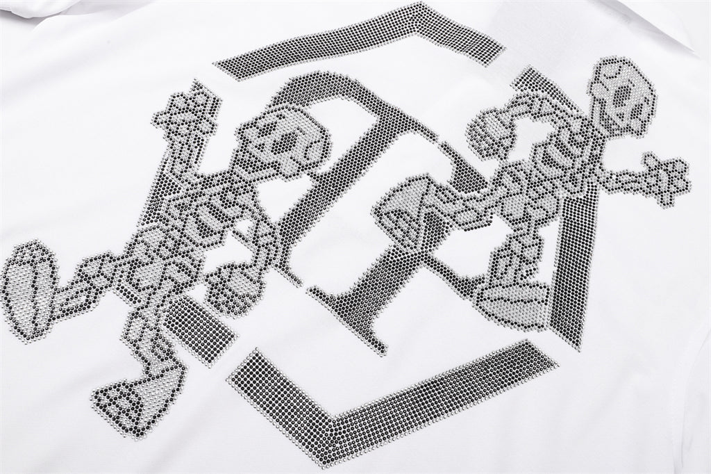 PP Polo shirt Crystal Skull