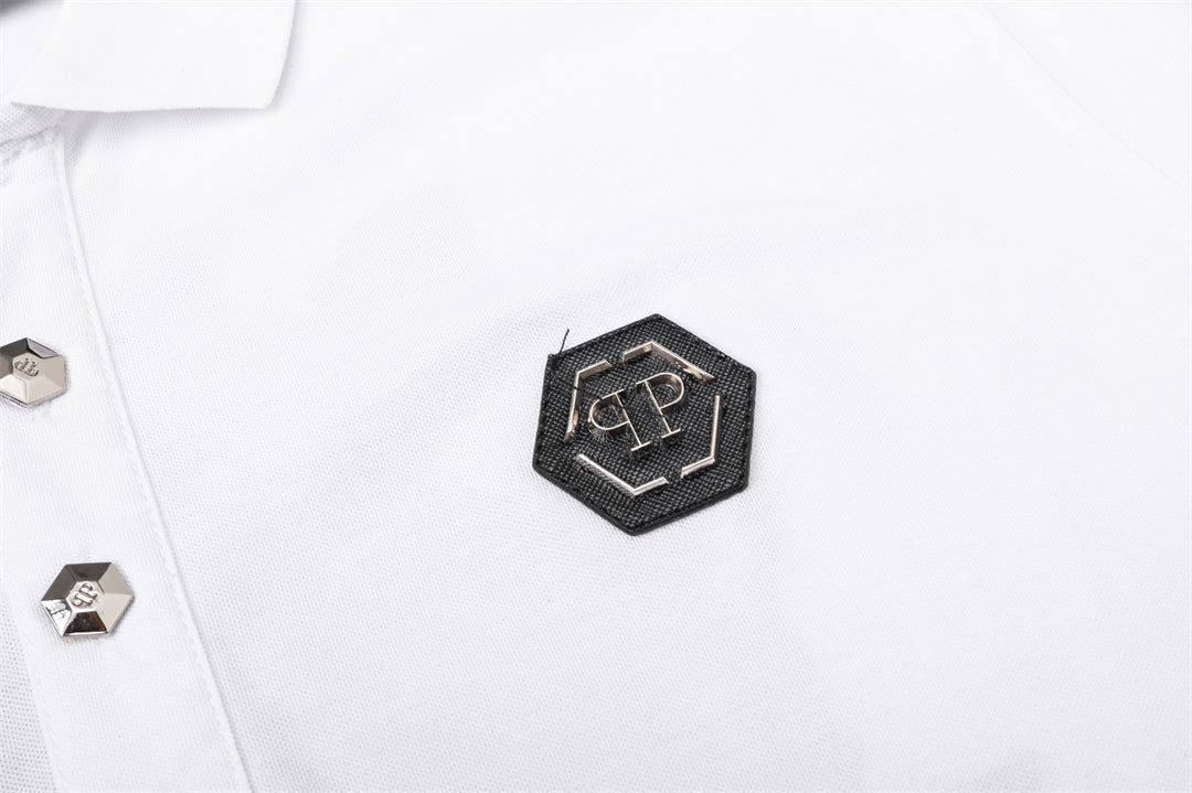PP Polo shirt Crystal Skull