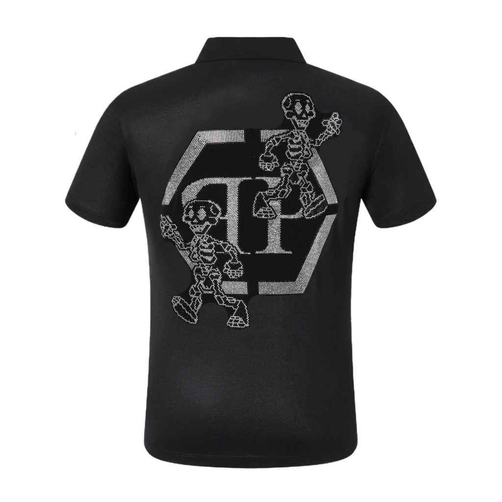 PP Polo shirt Crystal Skull