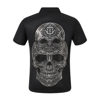 PHILIP Polo shirt Crystal Skull