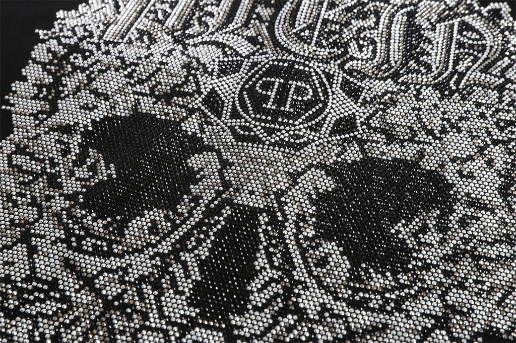 PP Polo shirt Crystal Skull