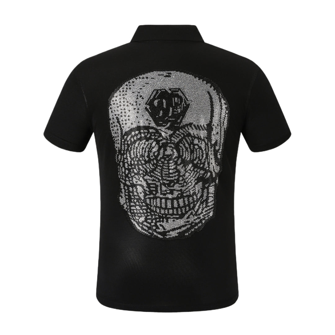 PHILIP Polo shirt Crystal Skull