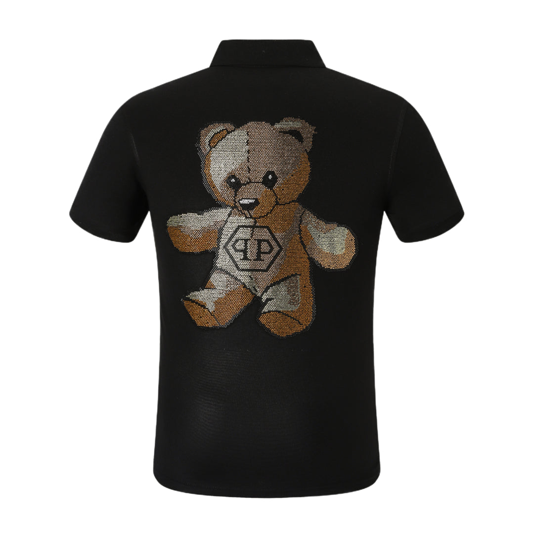 PP Polo shirt Crystal Skull
