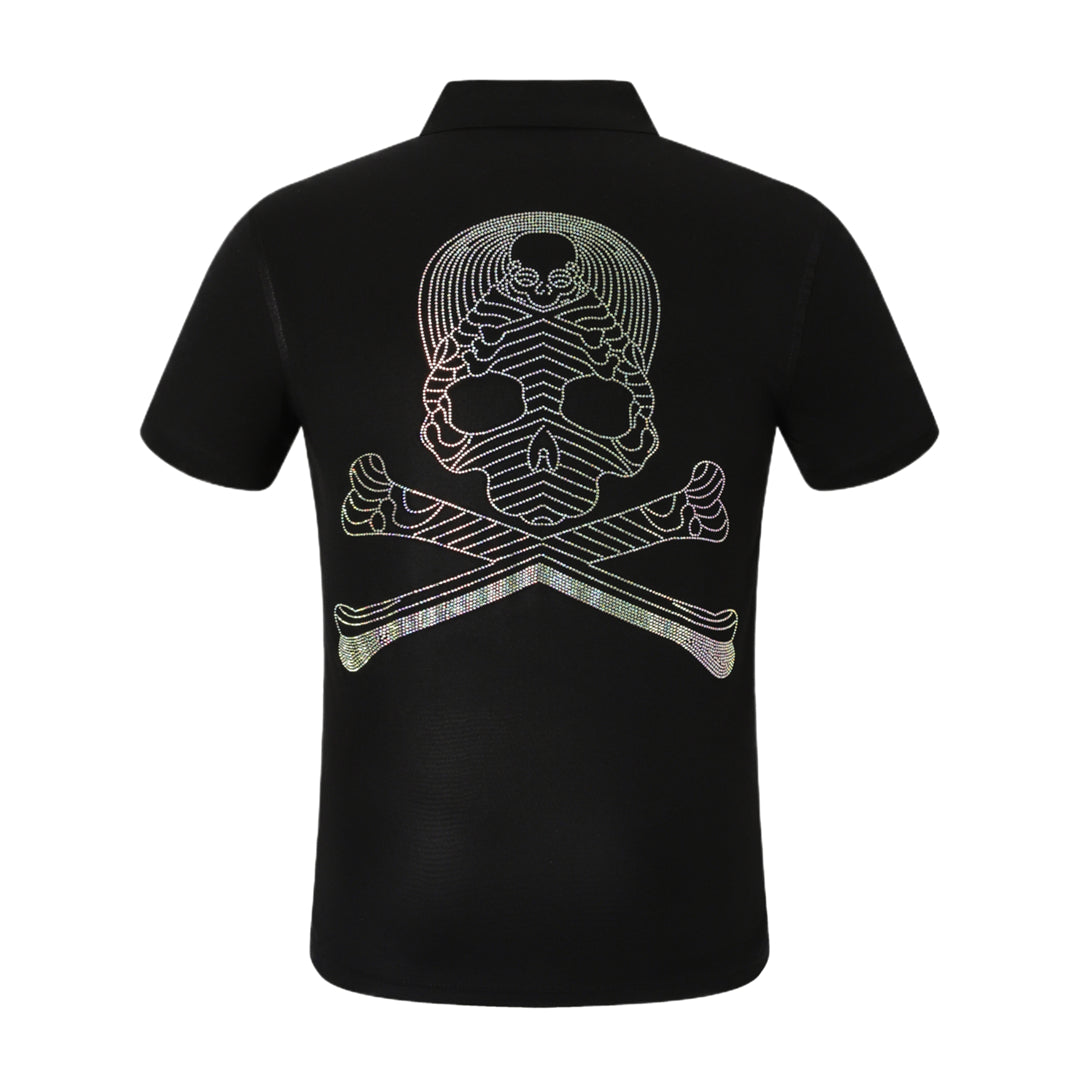 PHILIP Polo shirt Crystal Skull