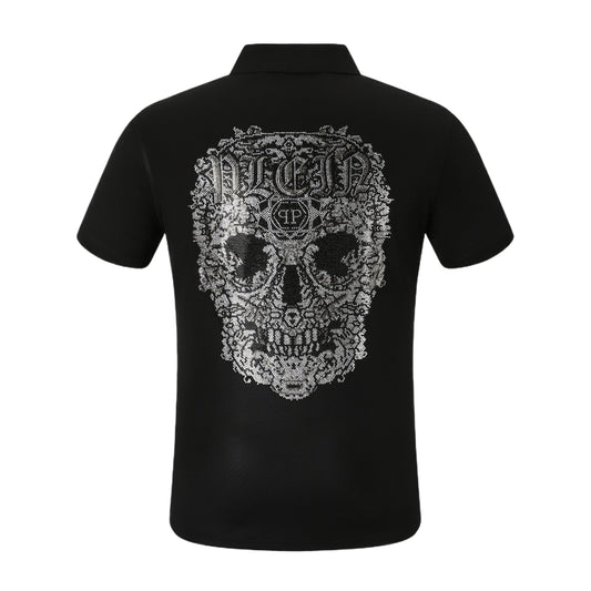 PHILIP Polo shirt Crystal Skull