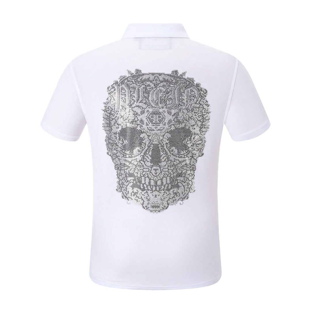 PP Polo shirt Crystal Skull
